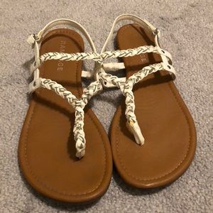 Rampage white sandals